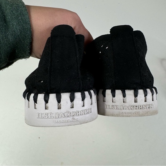 Ilse Jacobsen Black Tulip Slip On Shoes Size 38 - Picture 5 of 7